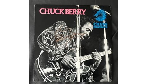 Chuck Berry Signed Chess Masters Vinyl Lp Charitystars