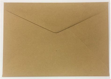 Kraft 100 Recycled C5 Envelope Made From Thicker 120gsm Paper