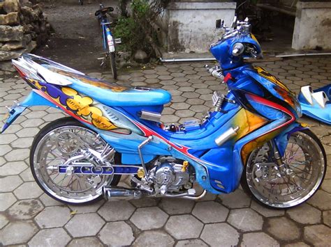 Modifikasi motor jupiter mx 5 speed ini berbeda dengan modifikasi warna jupiter mx yang hanya fokus pada tampilan luar makanya sering dinamai sebagai modif jupiter mx sederhana. ﻿50 Gambar Modifikasi Jupiter Z Gagah & Keren | Modif Drag