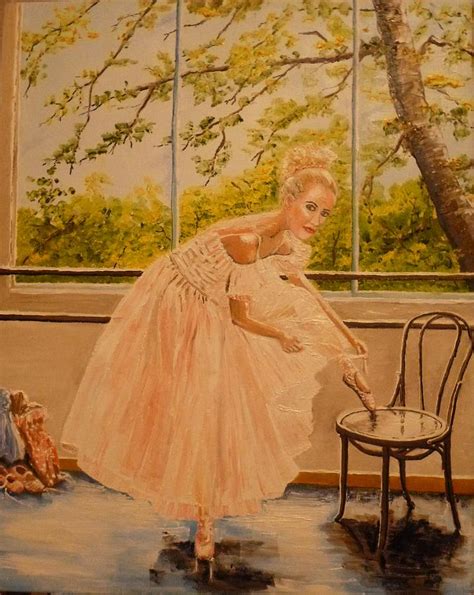 Paris The Ballet Dancer Painting By Asa Jones Fine Art America