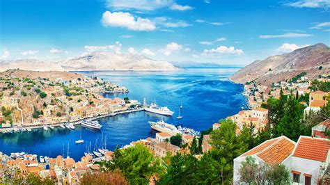 Hd Wallpaper Symi Island In Greece Ultra Hd Wallpapers Images For