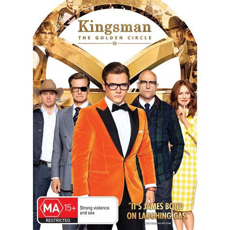 The unique characters from the first kingsman film meet a few kingsman: Kingsman The Golden Circle | DVD | BIG W