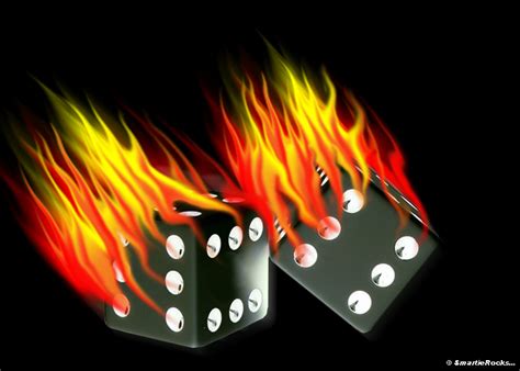 Flaming Dice By Smartierocks On Deviantart