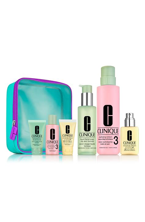 Clinique Great Skin Everywhere 3 Step Skin Care Set For Oily Skin