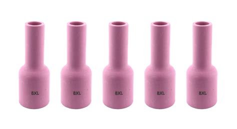 X Long Alumina Nozzle Cups For TIG Welding Torches Series 9 20 25 17 18