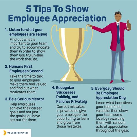 An appreciation exchange program can be organized among the team members. 5 Tips To Show Employee Appreciation | Employee ...