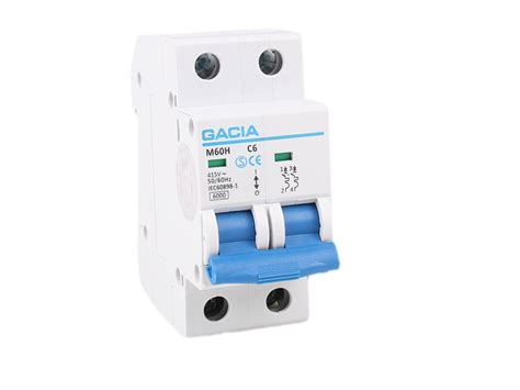 Gacia 6 Amp Double Pole Mcb 12 Volt Planet