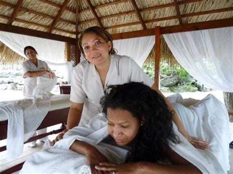 Beach Massage With Cecelia She S Great Picture Of Dreams La Romana Resort And Spa Bayahibe