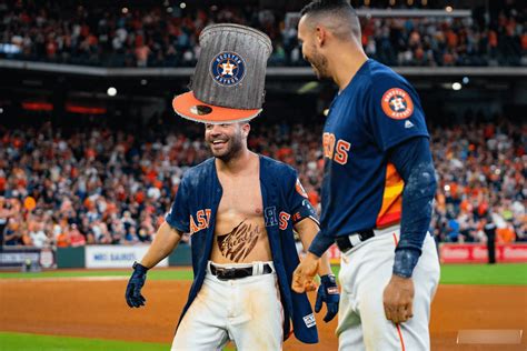 Jose Altuve Removed His Shirt To Reveal The Tattoo That He Didnt Want