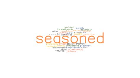 Seasoned Synonyms And Related Words What Is Another Word For Seasoned