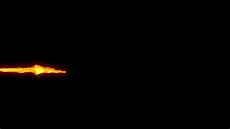 Animated Realistic Stream Of Fire Like Flamethrower