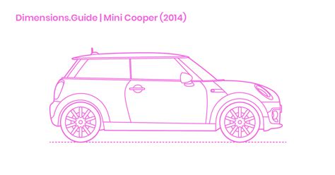 Mini Cooper 2014 Dimensions And Drawings Dimensionsguide