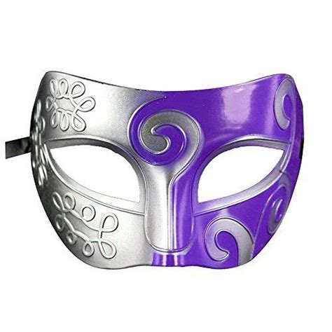 Retro Roman Gladiator Mens Mardi Gras Masquerade Party Ball Mask