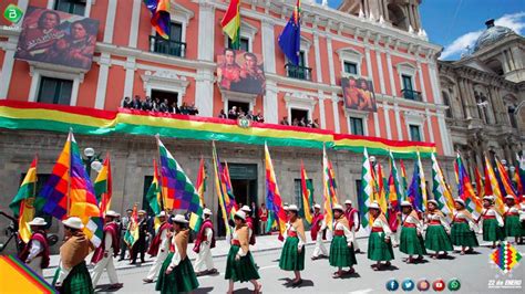 Es El Día Del Estado Plurinacional De Bolivia La Trocha Estación De