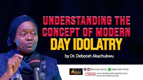 Understanding The Concept Of Modern Day Idolatry Youtube