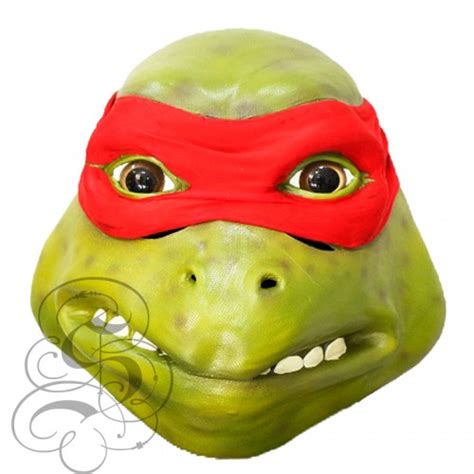 Overhead Teenage Mutant Ninja Turtles Raphael Mask Movie Mask