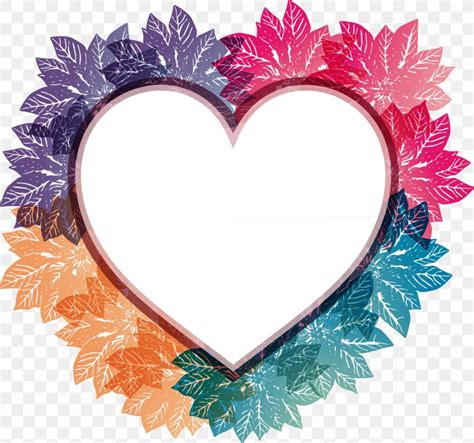 Heart Shape Frame Png Pngtree Offers Heart Shaped Frame Png And
