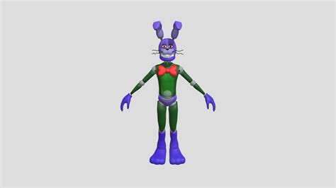 Stylaized Old Bonnie Download Free 3d Model By Tarmacyclops 3d805b1