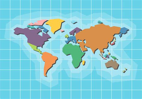 Free Vector World Map Riset