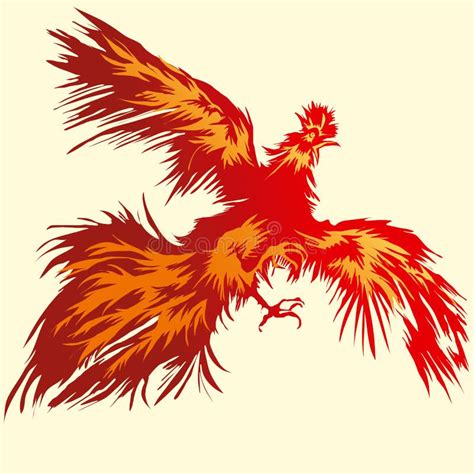 Rooster Flying Stock Vector Illustration Of Bird Chicken 8132005