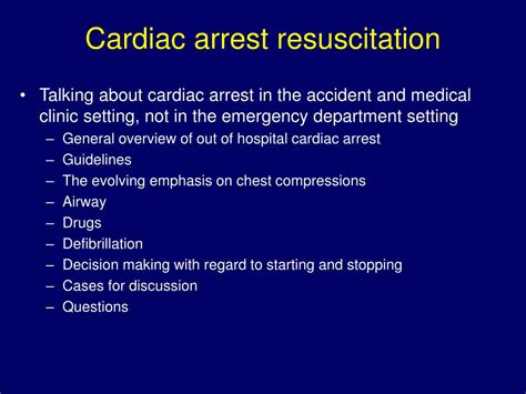 Ppt Cardiac Arrest Resuscitation Made Easy Powerpoint Presentation