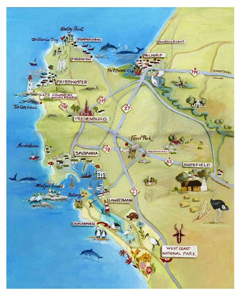 Cape West Coast South Africa Louisa Gerryts | South africa map, South africa travel, South 