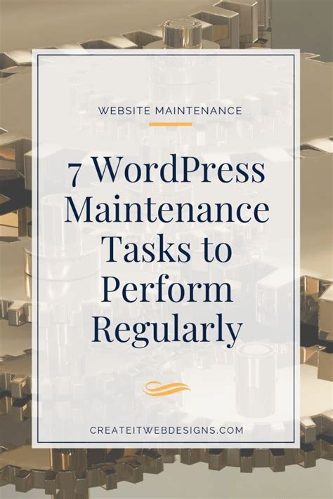 7 Wordpress Maintenance Tasks To Perform Regularly Learn Wordpress
