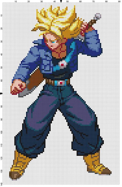 Is there a dragon ball z 8 bit battle? 8-Bit Cross Stitch — How about a little Dragon Ball Z? These are... | Pixel art, Pixel dragon ...