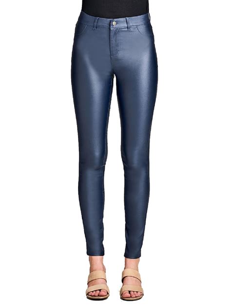 Made By Olivia Made By Olivia Women S Stretchy Faux Leather Skinny