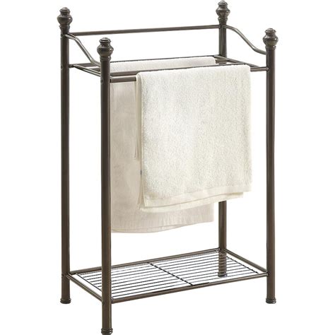 Bathroom towel rack stand shelf chrome storage floor holder metal free standing. OIA Belgium Free Standing Towel Rack & Reviews | Wayfair.ca