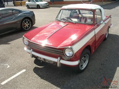 classic 1968 triumph herald 13 60 convertible now sold