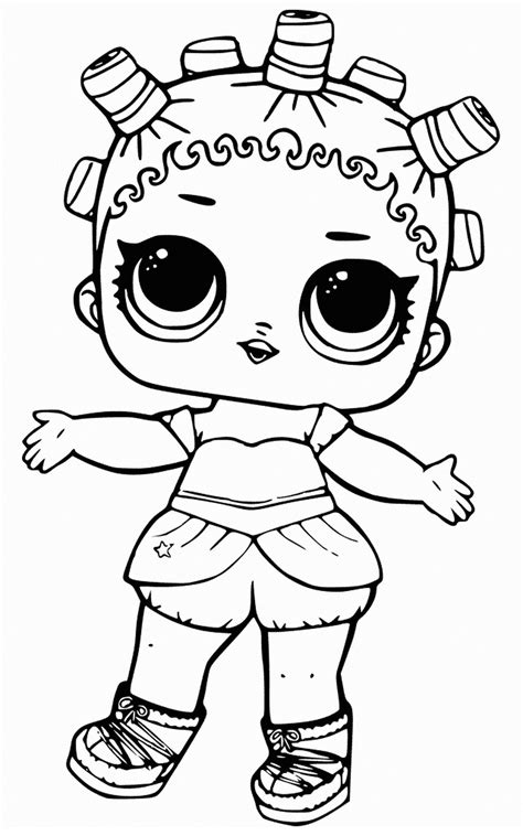 Lol Surprise Dolls Coloring Pages Print Them For Free All The Series