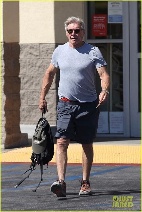 Harrison Ford Shows Some Muscle While Running Errands Photo