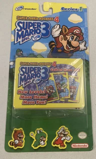 Super Mario Advance 4 E Reader Cards 15 Card Lot Power Up Level Demo
