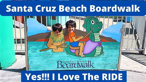 Santa Cruz Beach Boardwalk Full Rides And Tour In California Usa