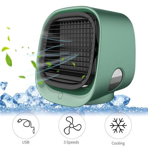 300ml Desktop Air Cooler Air Conditioner Fan Small Usb Desk Fan Air