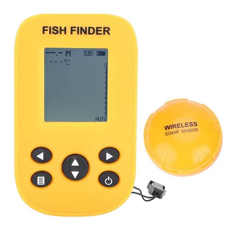Buy Zlh Portable Fish Finder Wireless Sonar Sensor Fishfinder Depth