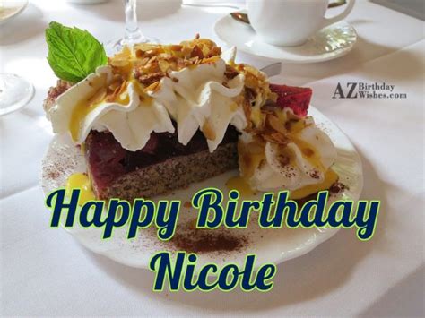 Happy Birthday Nicole
