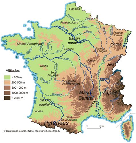 Cartes Des Fleuves Et Rivières De France Quiz éducatifs