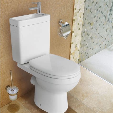 2in1 Combo Combination Toilet And Sink Together Wash Basin Bathroom Wc