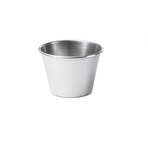Tablecraft Flared Sauce Cup Stainless Steel