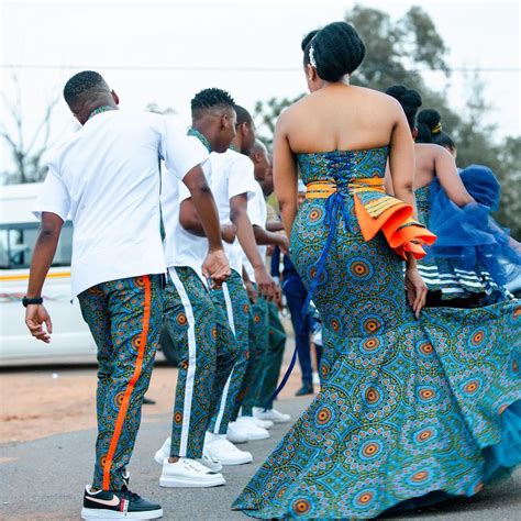 Botswana Traditional Wedding Dresses 2022 For Tswana Womens Shweshwe 4u