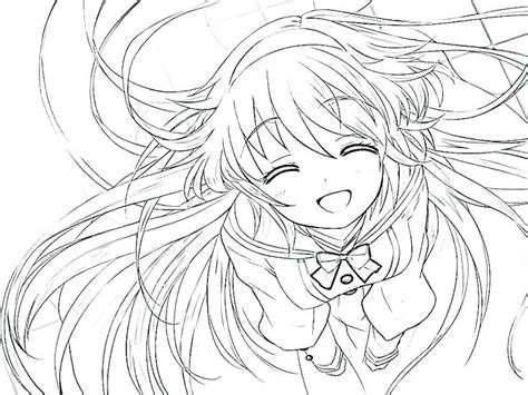 Anime Wolf Girl Coloring Pages At Free