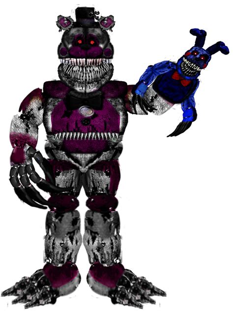 Nightmare Funtime Freddy Version 2 By Reizosaurus 64 On Deviantart