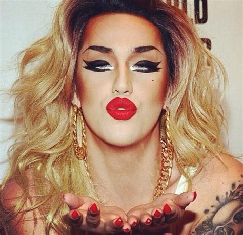 Adore Delano Heavy Makeup Rupauls Drag Race Marry You Drag Queen Shemale Love Her Hair