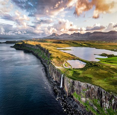 The Isle of Skye, Kilt Rock | Dronestagram