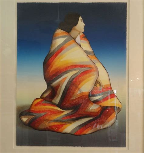 Rc Gorman Lightning Blanket Lost Art Gallery Native American