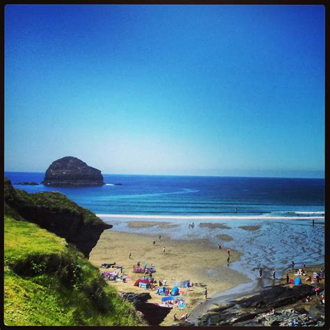 Trebarwith Beach Instagram By Adam F On Deviantart