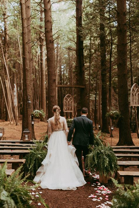 The Fairytale Forest Wedding At Whispering Springs Maryzitapayneca