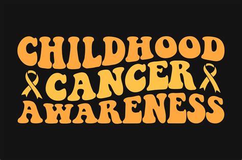 Childhood Cancer Awareness Svg T Shirt Graphic By Tentshirtstore